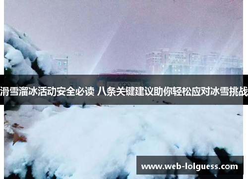 滑雪溜冰活动安全必读 八条关键建议助你轻松应对冰雪挑战